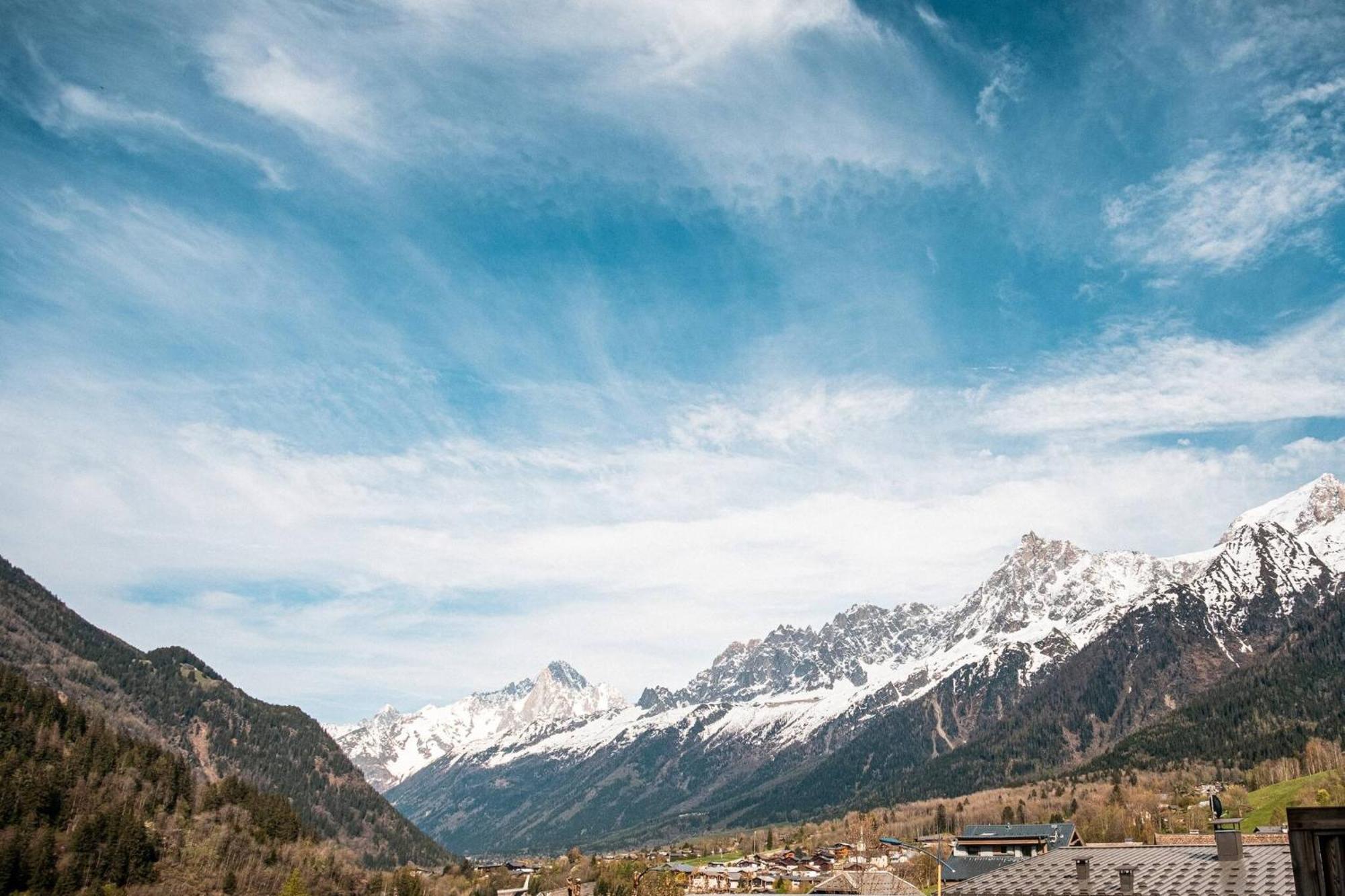 Appartement Bellevue Au Pied Des Pistes Les Houches Zewnętrze zdjęcie