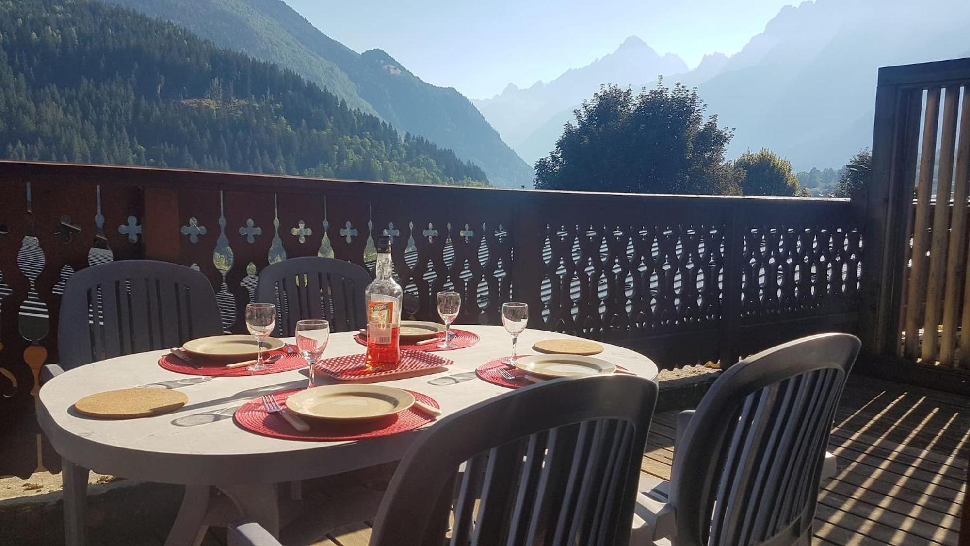 Appartement Bellevue Au Pied Des Pistes Les Houches Zewnętrze zdjęcie